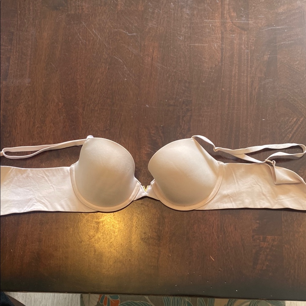 Elegant Cream Strapped Bra /soft/